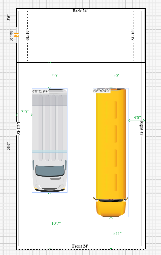 24x45 2d Plan