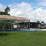 Open Carport Over Pool