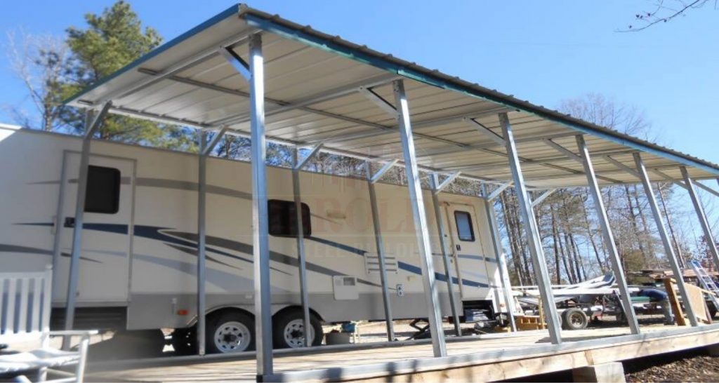 RV Covers  Offering The Best Metal RV Covers - Heavy Duty